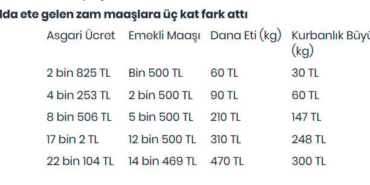 Bayramda Kavurma Değil, Yoksulluk Paylaşılacak!