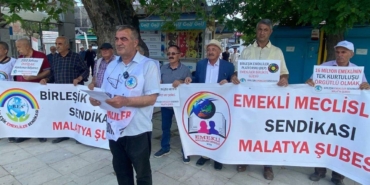 Emeklilerden Yüz Yılın Ayıbına Tepki!