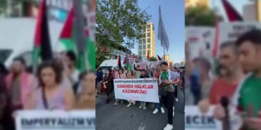İsrail’in İran Saldırıları İstanbul’da Protesto Edildi!